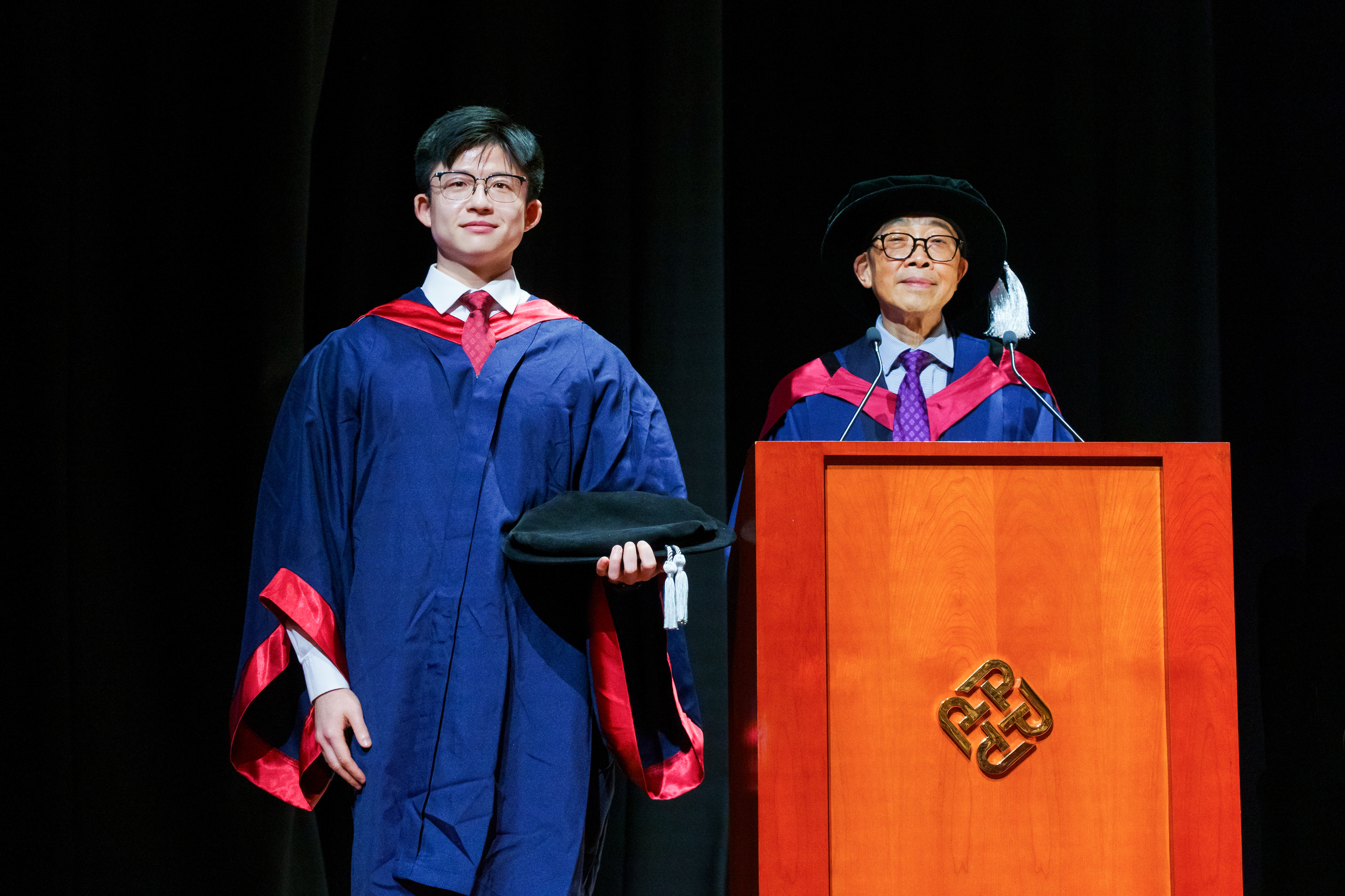 @Congregation | with Dean of Graduate School, Prof. Jiannong Cao